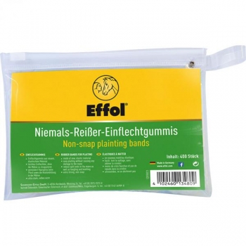 Effol Niemals Reißer Einflechtgummis farblos 400 Stück